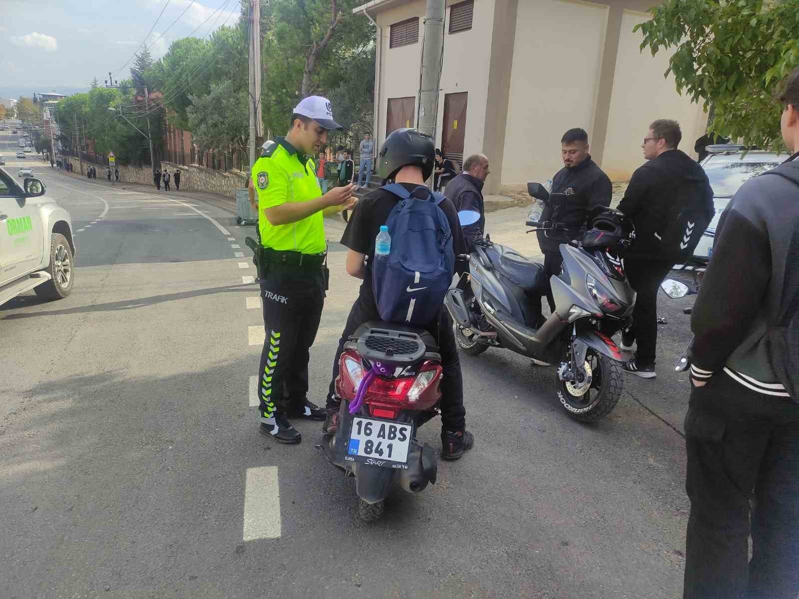 10 bin motosiklet denetlendi, 9 milyon ceza kesildi