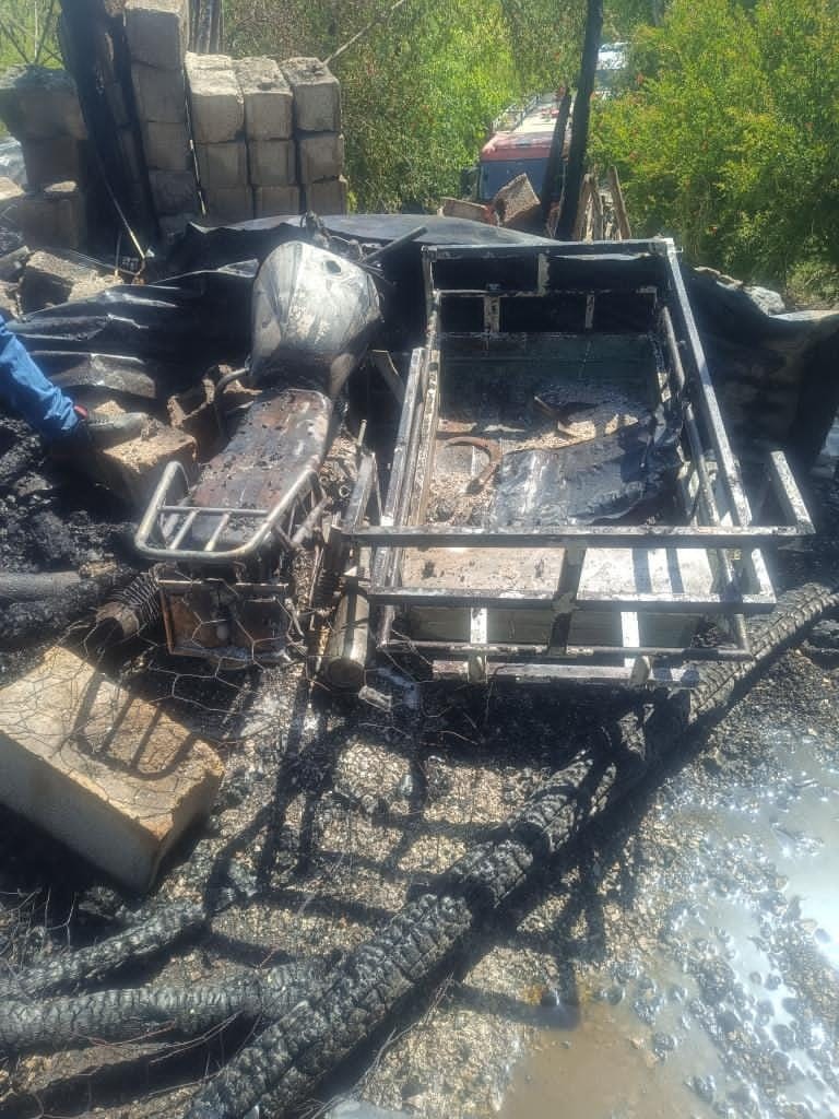 Osmaniye’de ahşap ev yangında kül oldu
