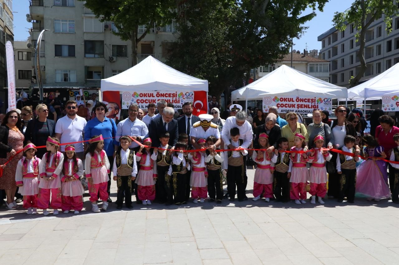 Yalova Okul Öncesi Şenliği renkli görüntülere sahne oldu