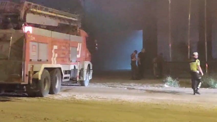 Bursa&rsquo;da fabrika yangını
