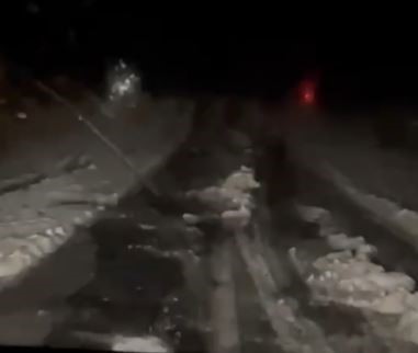 Ardahan’da dolu etkili oldu