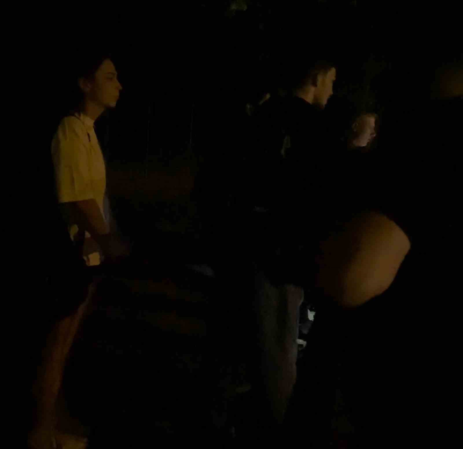 Ormandan gelen kadın çığlığı polisi alarma geçirdi