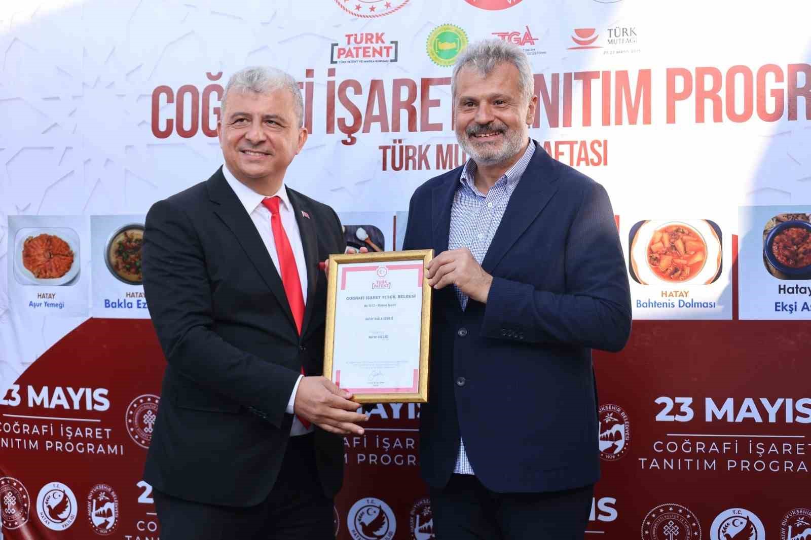 Gastronomi şehri Hatay&rsquo;da damak &ccedil;atlatan 10 lezzet tescillendi
