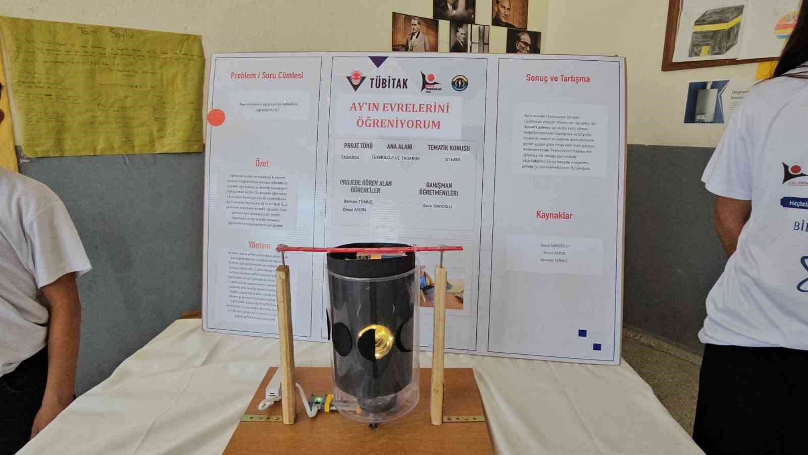 Hasan Atlı Ortaokulu’nun TÜBİTAK başarısı