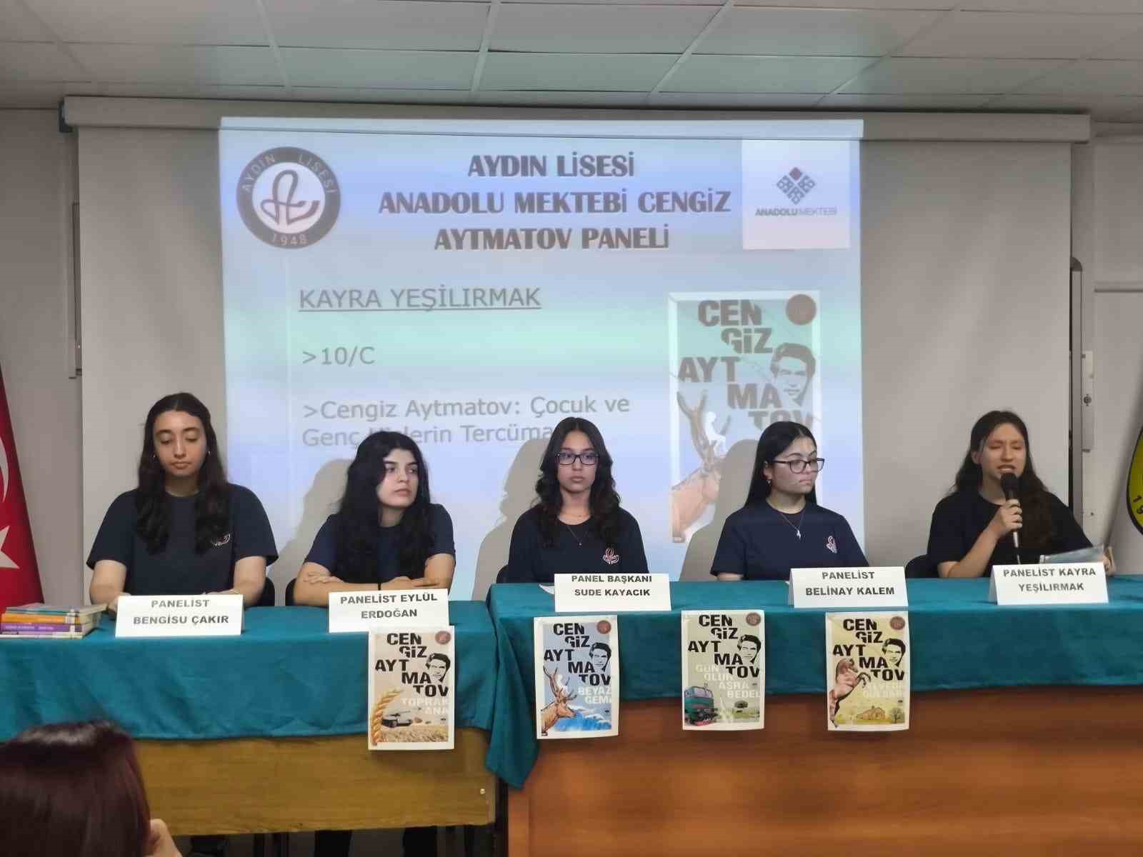 Aydın Lisesi’nde anlamlı panel
