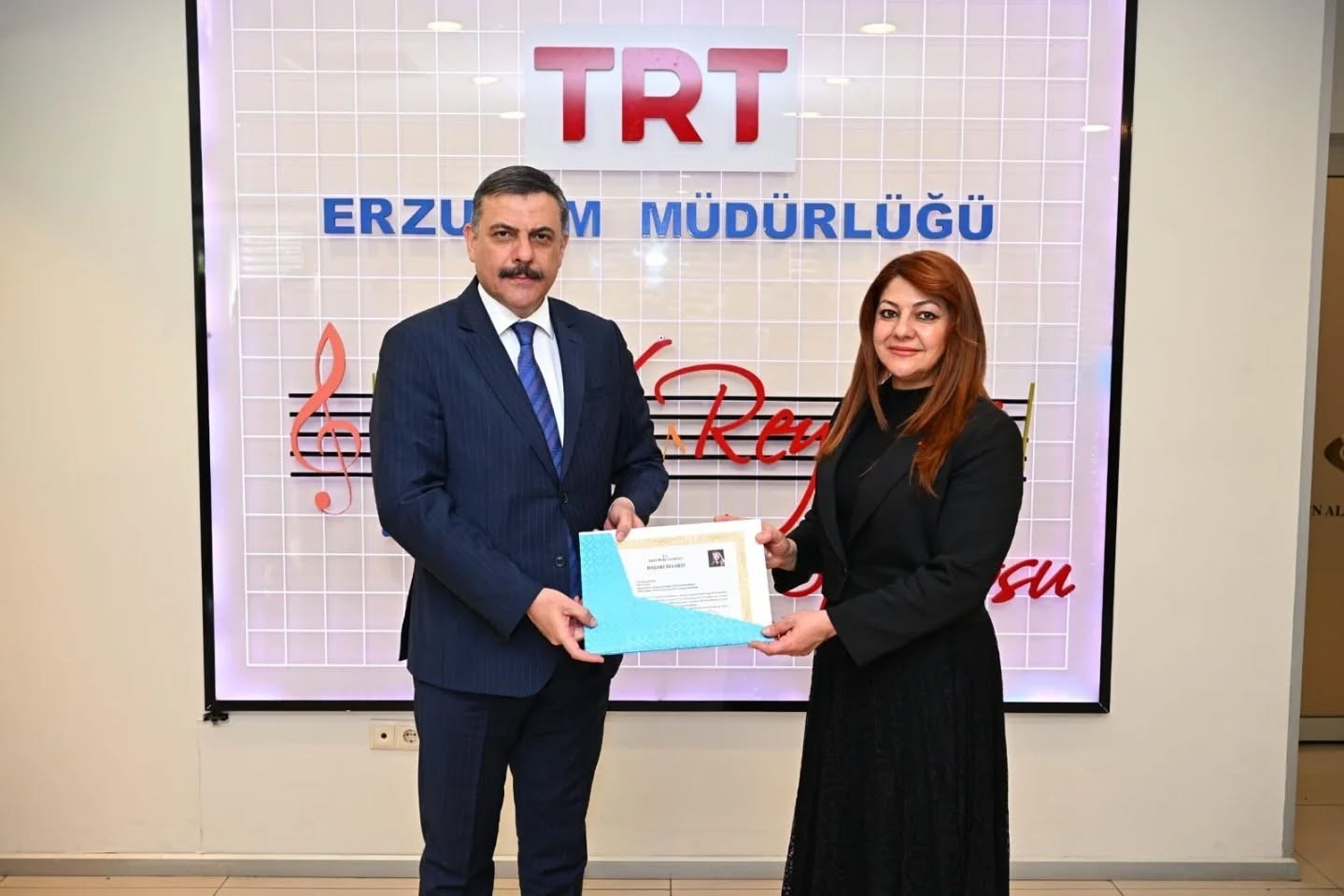 Vali Çiftçi’den TRT’ye teşekkür ziyareti
