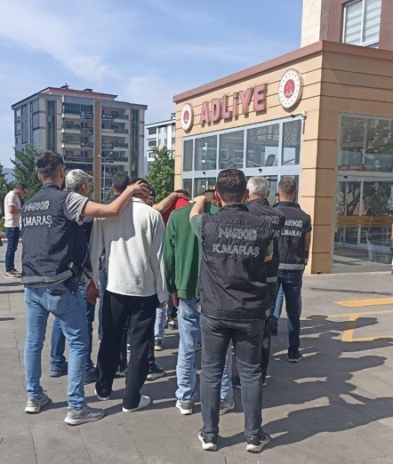 Kahramanmaraş’ta uyuşturucuya 14 tutuklama