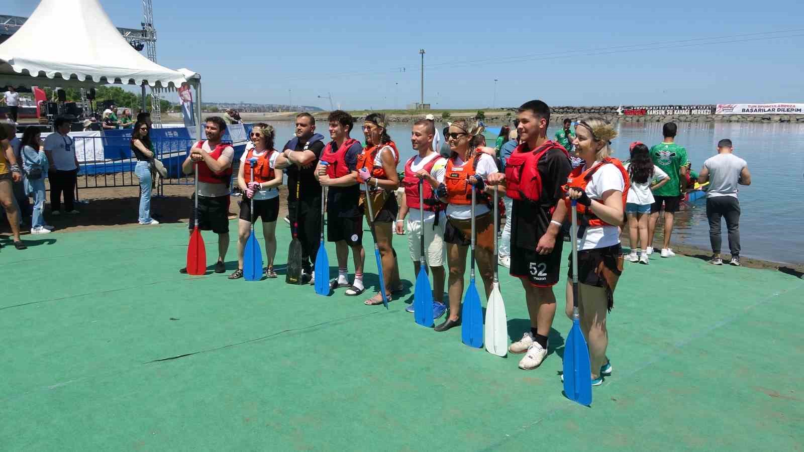 Samsun’da ’Uluslararası Su Sporları Festivali’ düzenlendi
