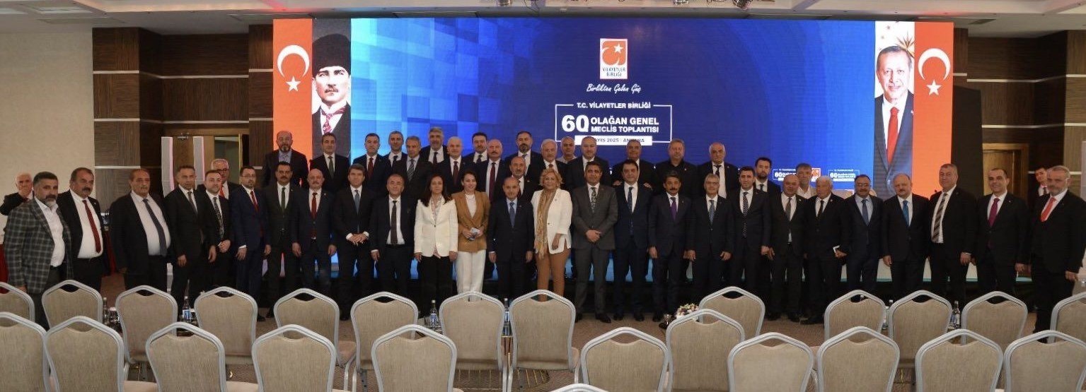 Vali Eldivan Vilayetler Birliği 60. Olağan Genel Meclis Toplantısı’na katıldı