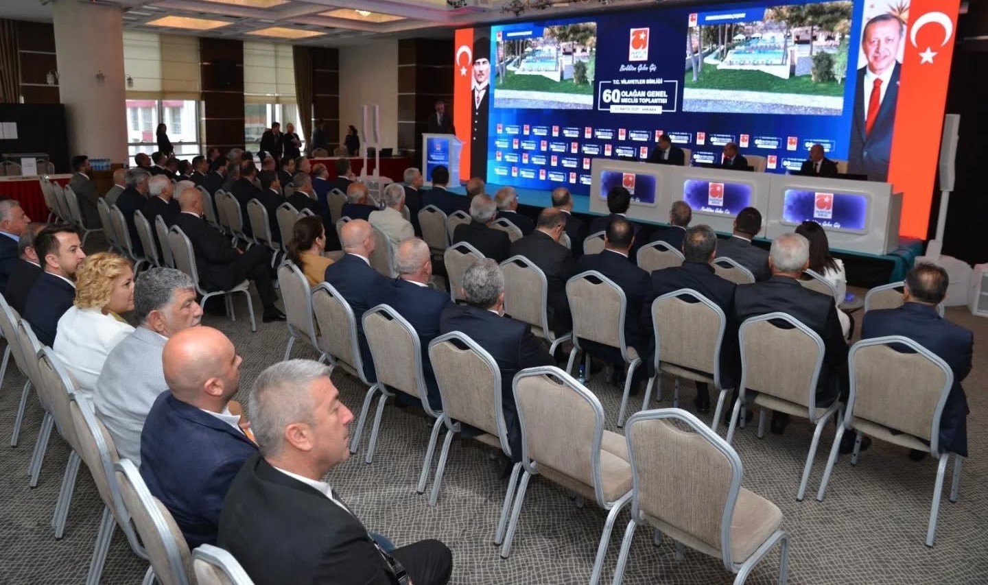 Vali Eldivan Vilayetler Birliği 60. Olağan Genel Meclis Toplantısı’na katıldı