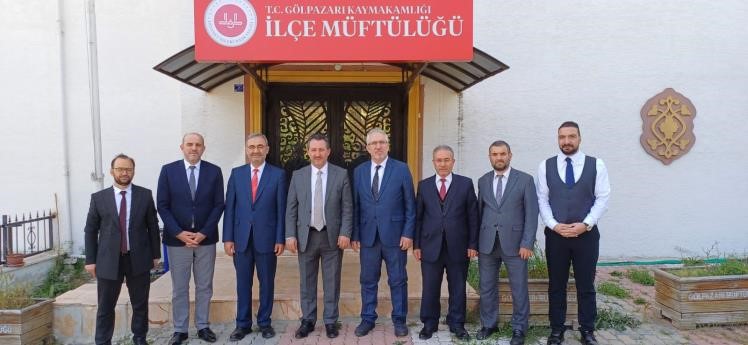 Mayıs Ayı İlçe Müftüleri Toplantısı’na Gölpazarı ev sahipliği yaptı