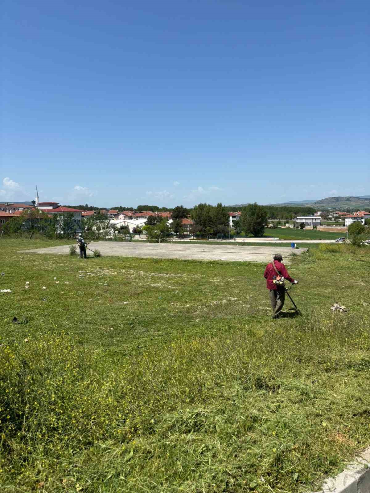 Taşk&ouml;pr&uuml; Belediyesi&rsquo;nin haşereyle m&uuml;cadele &ccedil;alışmaları başladı
