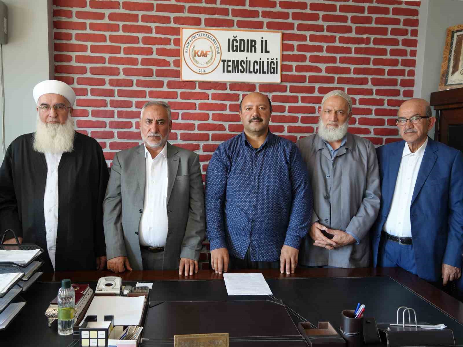 Iğdır&rsquo;da aşiret ve kanaat &ouml;nderleri başlık ve s&uuml;t parasının kaldırılması i&ccedil;in a&ccedil;ıklama yaptı
