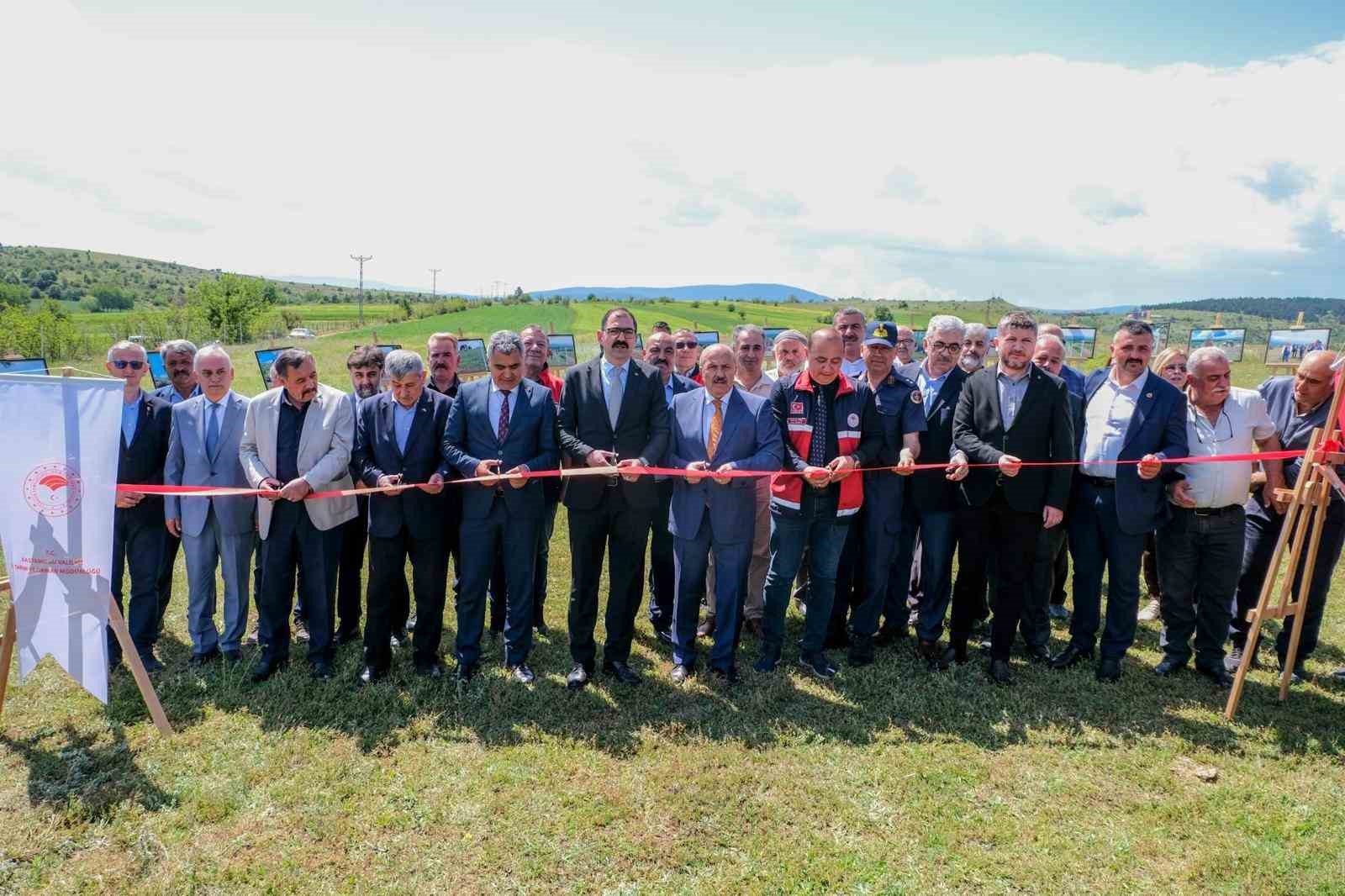 Kastamonu’da 4 yıllık çalışmayla 483 dekar mera alanı oluşturuldu