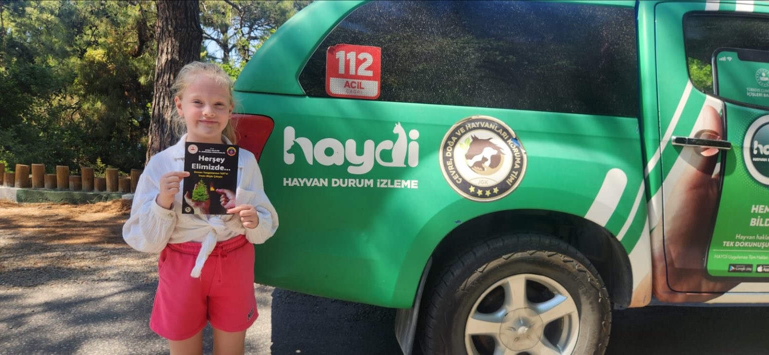 Milli Park’ta ziyaretçiler çevre konusunda bilgilendirildi