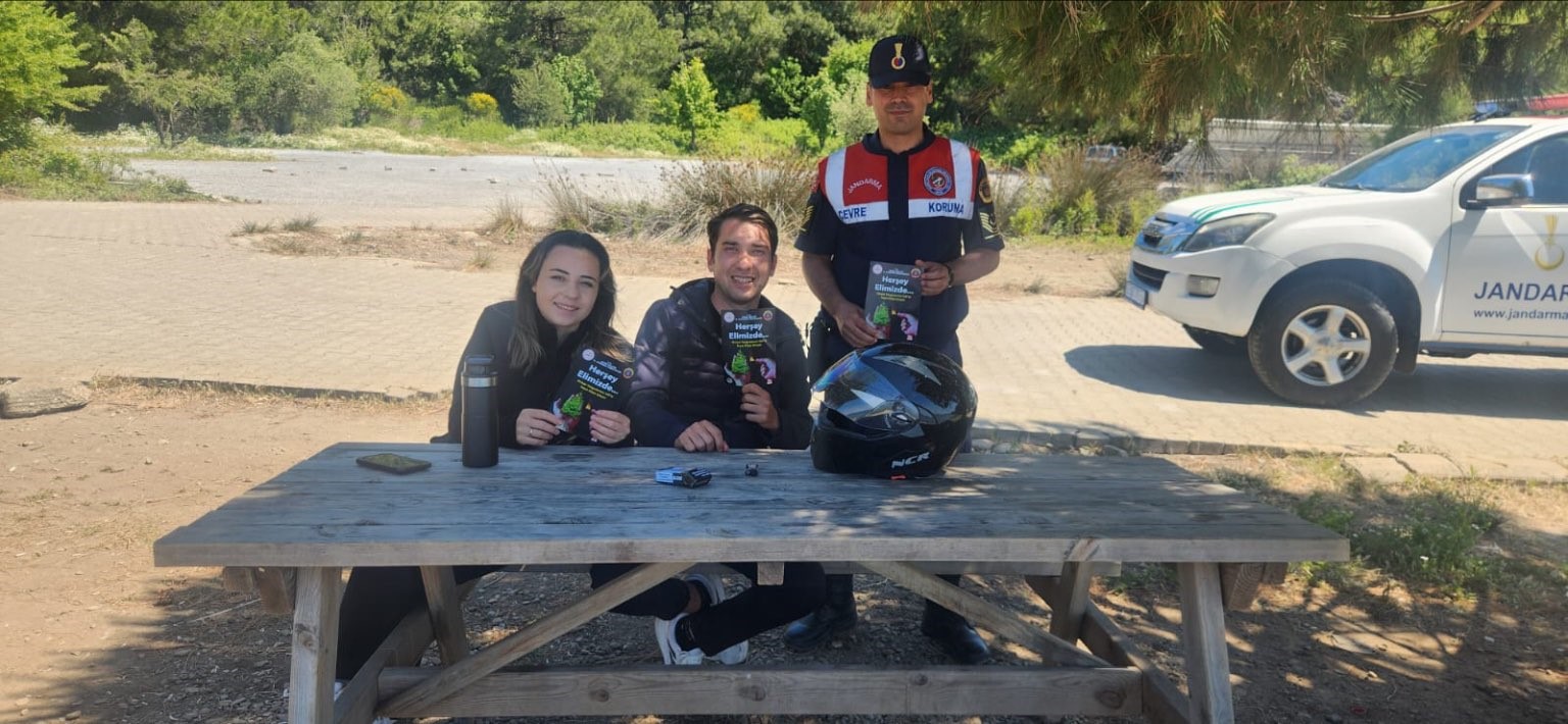 Milli Park’ta ziyaretçiler çevre konusunda bilgilendirildi