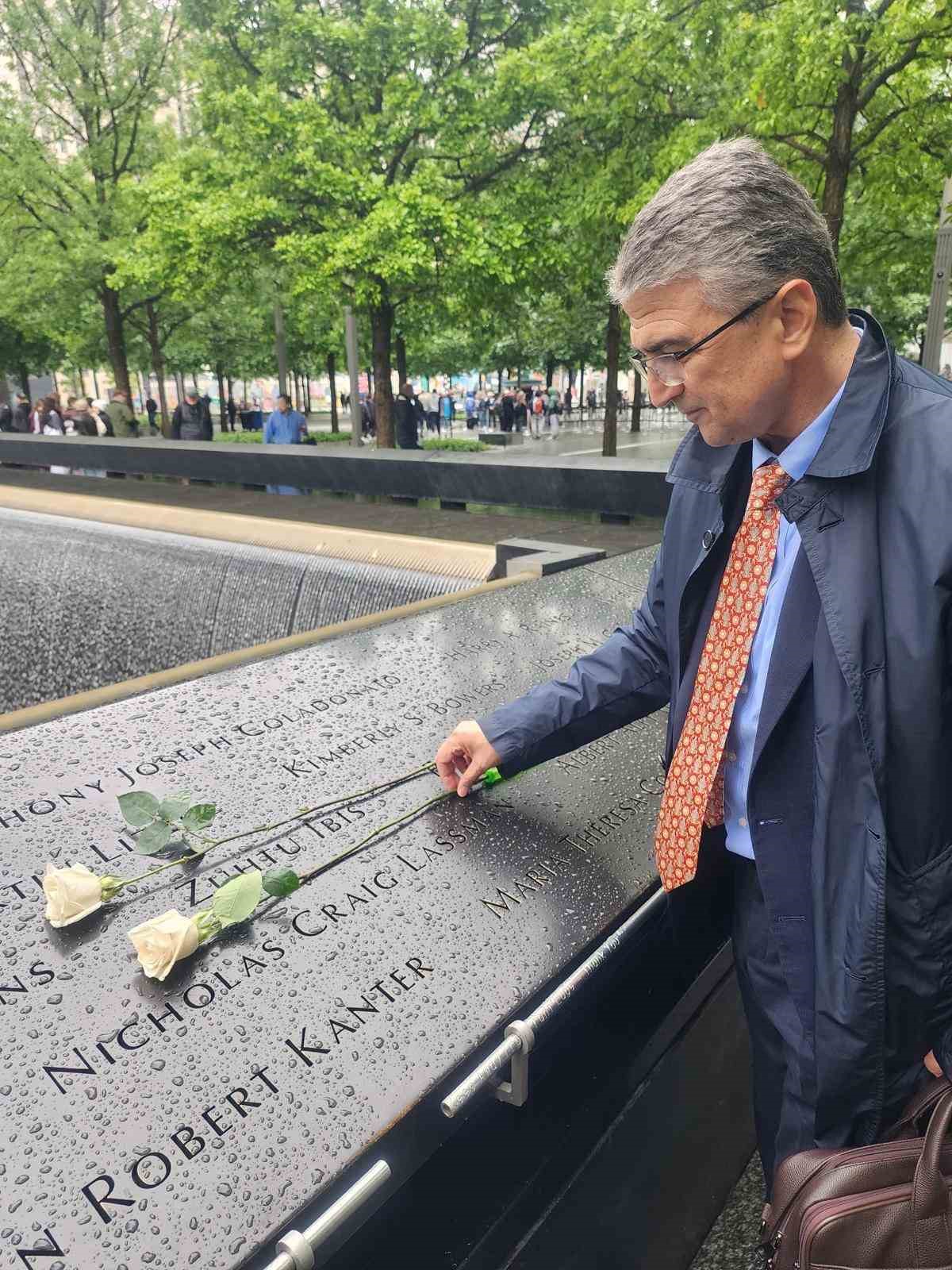 MHP Erzurum Milletvekili Kamil Aydın New York’ta temaslarına devam ediyor