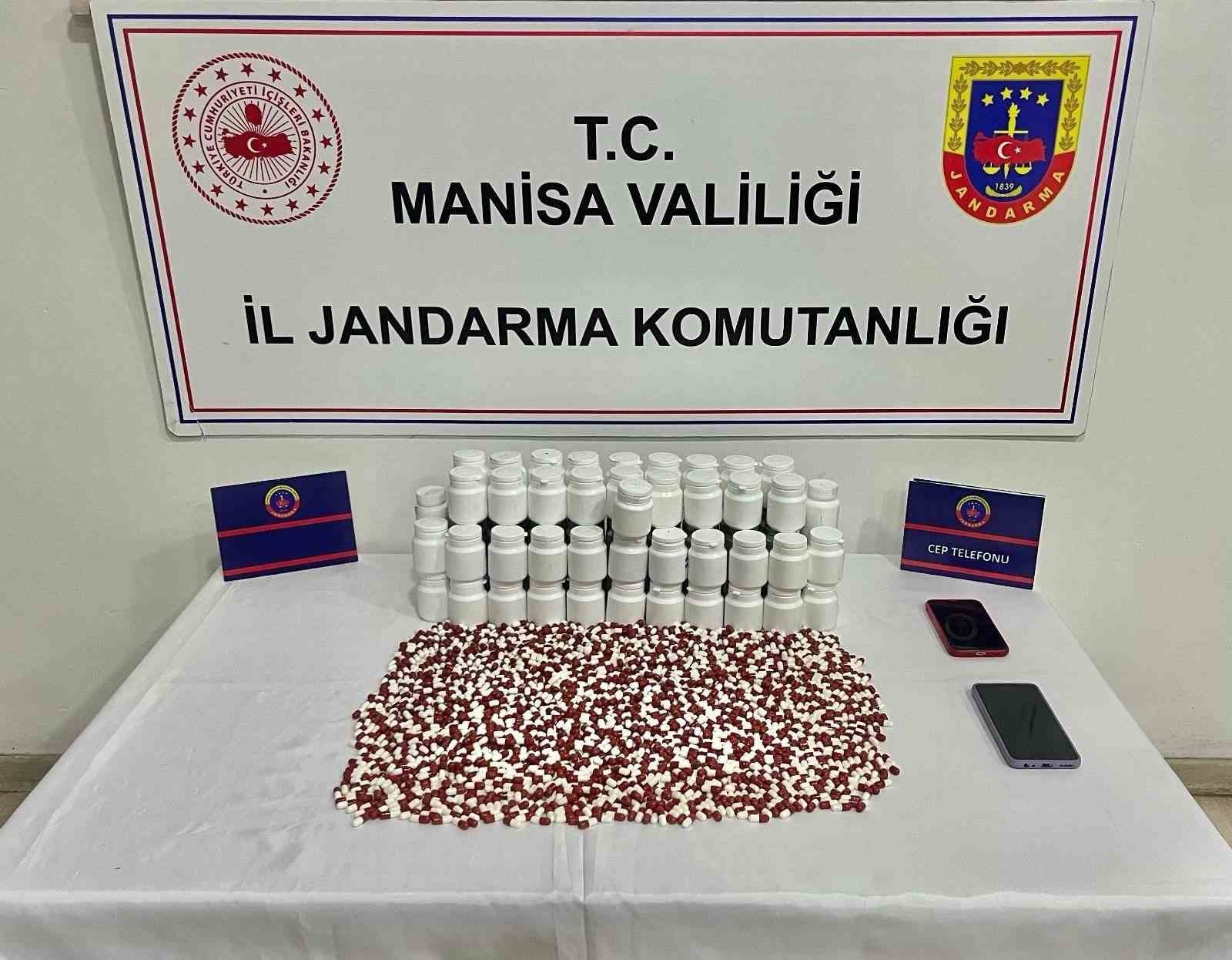 Manisa’da sentetik ecza operasyonu