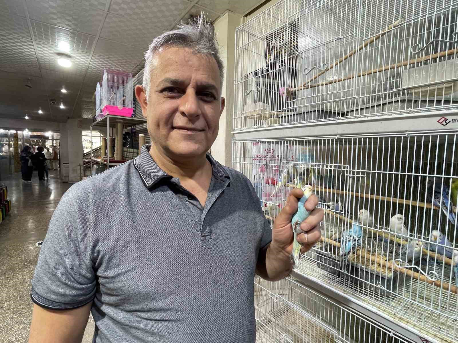 Elazığ’da muhabbet kuşlarına yoğun ilgi