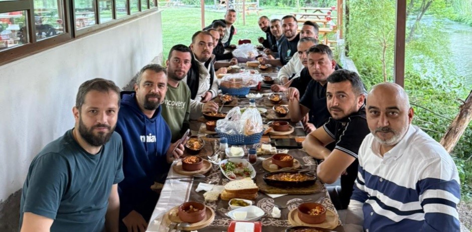 Tavşanlılı motorculardan Kahveci Ali’ye sürpriz ziyaret