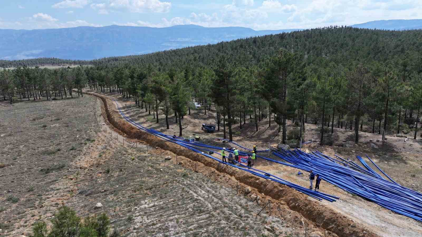 MESKİ’den su sıkıntısı çeken köye kalıcı çözüm