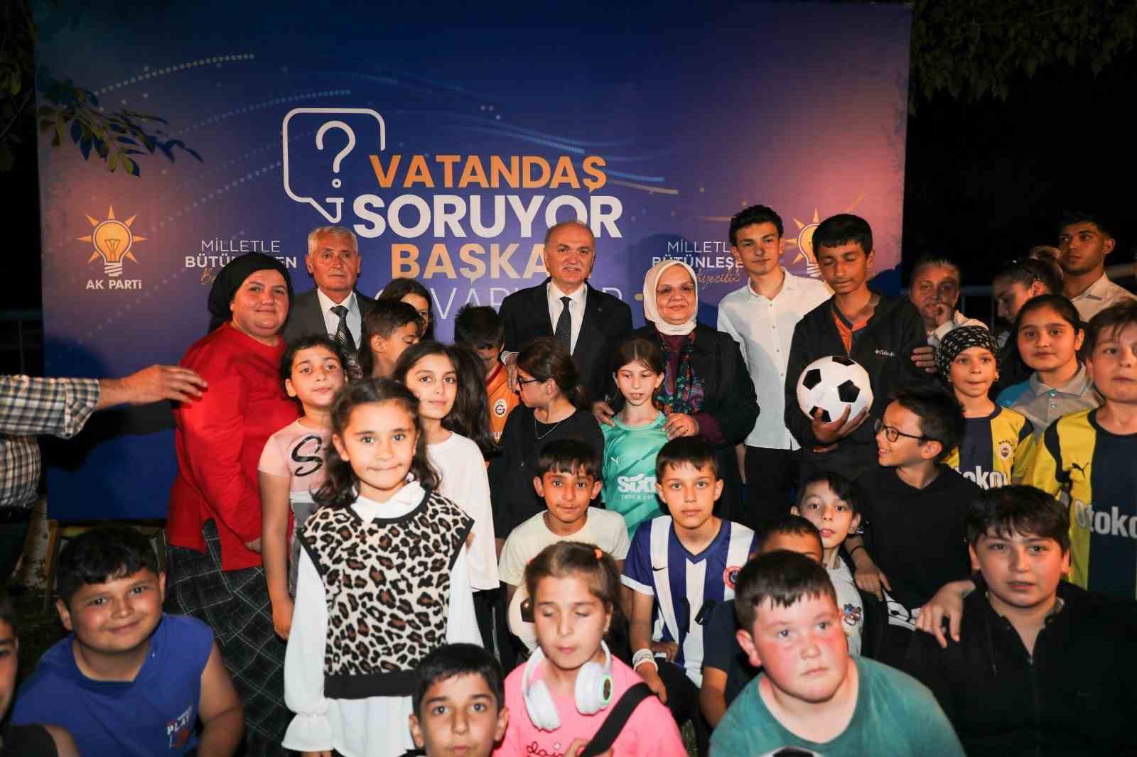 Vatandaş soruyor Başkan Özlü cevaplıyor