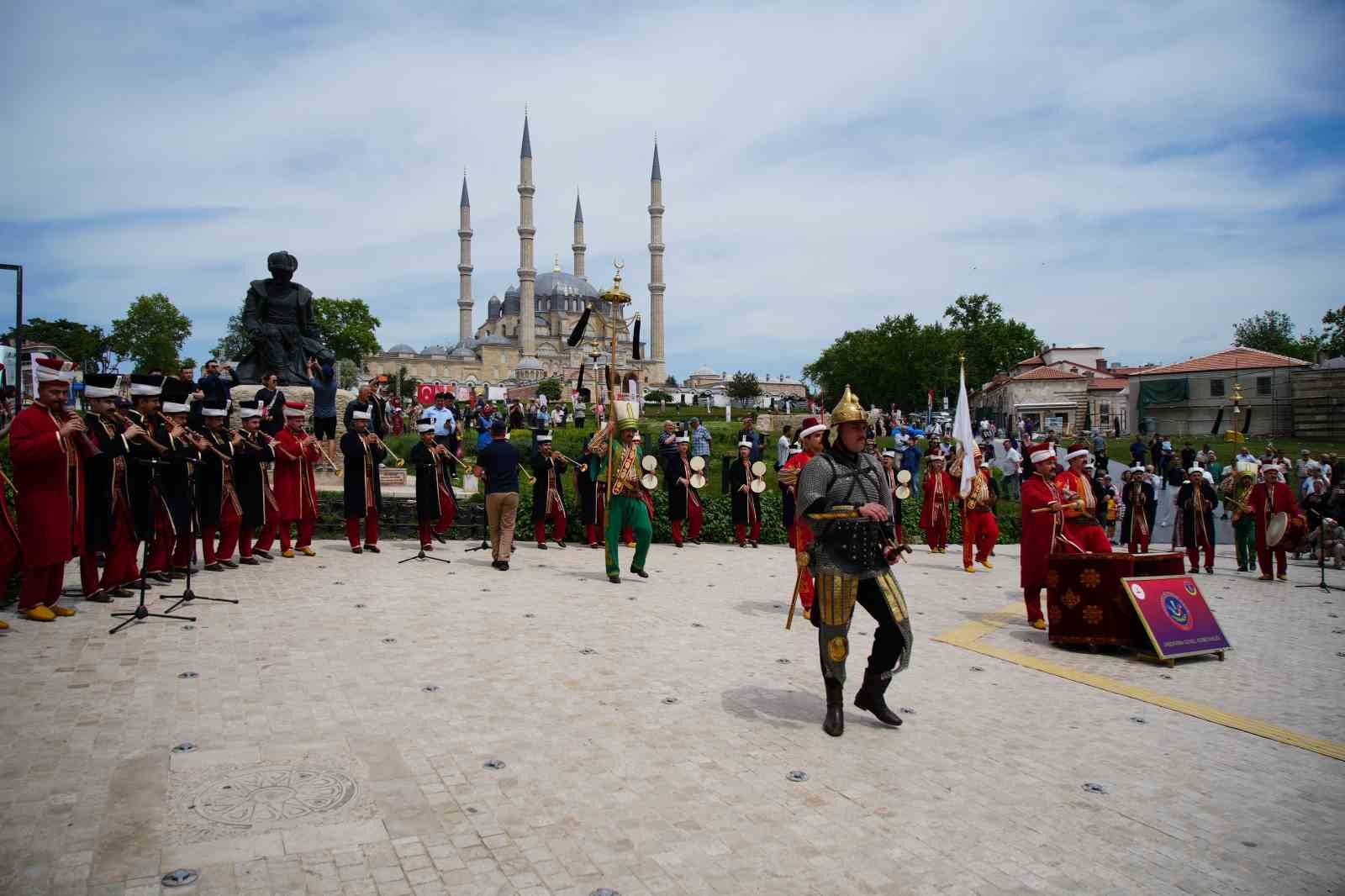 Edirne’de İstanbul’un Fethi mehter konseriyle kutlandı
