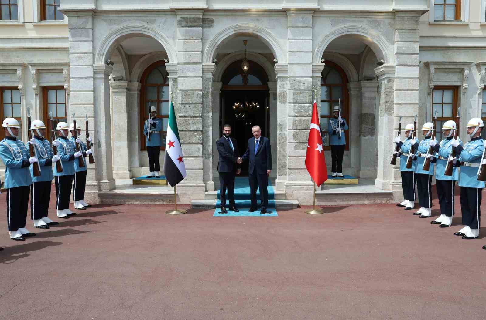 Cumhurbaşkanı Erdoğan, Suriye Cumhurbaşkanı Şara ile görüştü