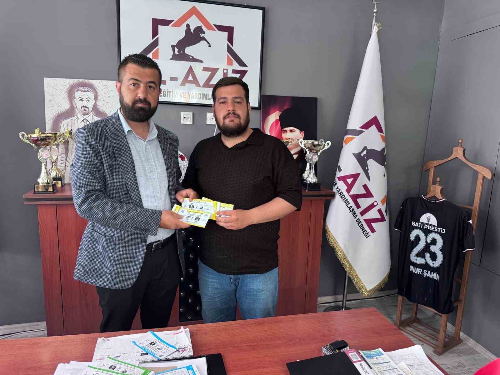 El-Aziz Der’den Elazığspor’a tam destek: Taraftar gruplarına bin biletlik destek