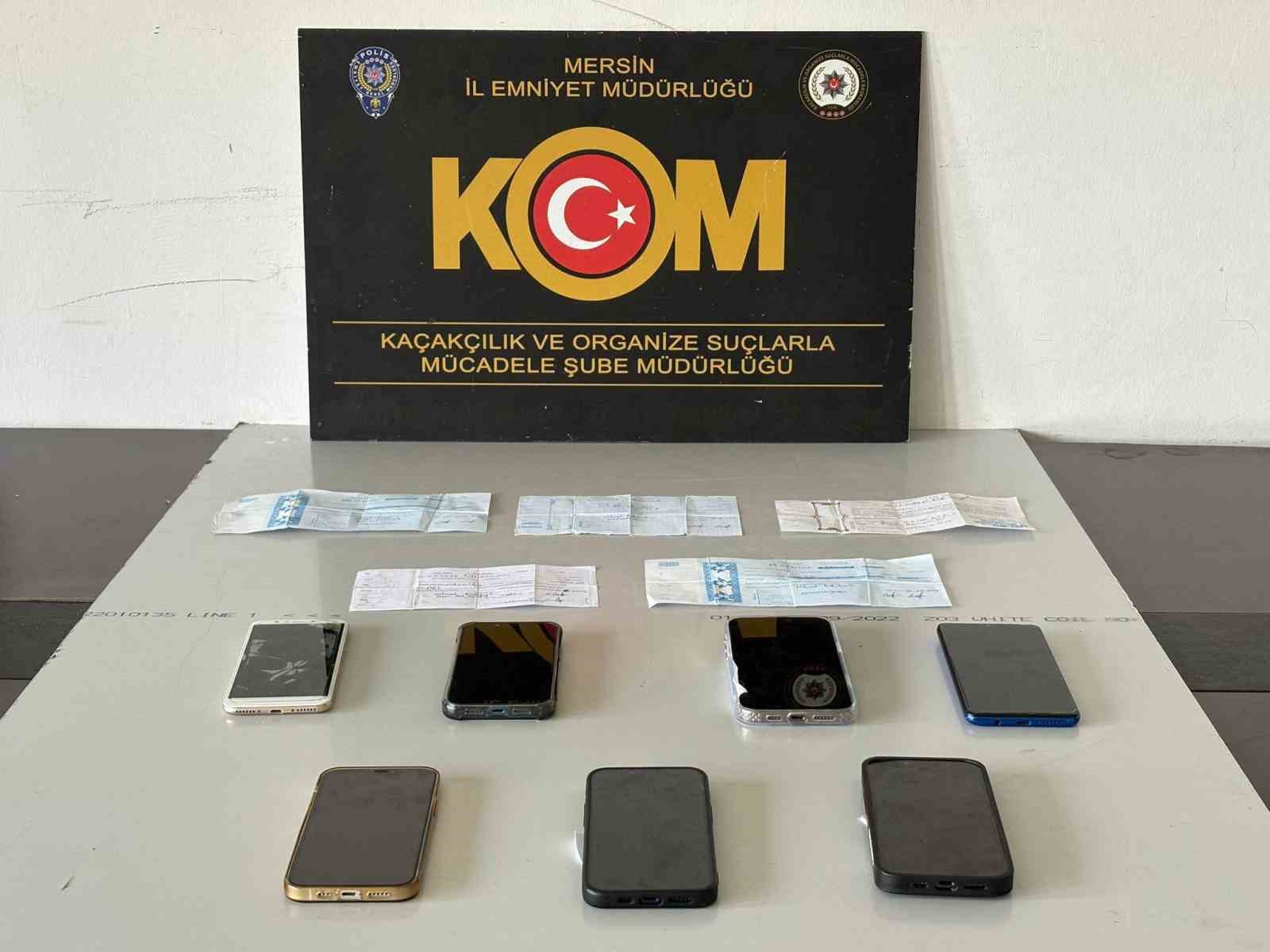 Mersin’de tefecilik yapan 3 şüpheli tutuklandı