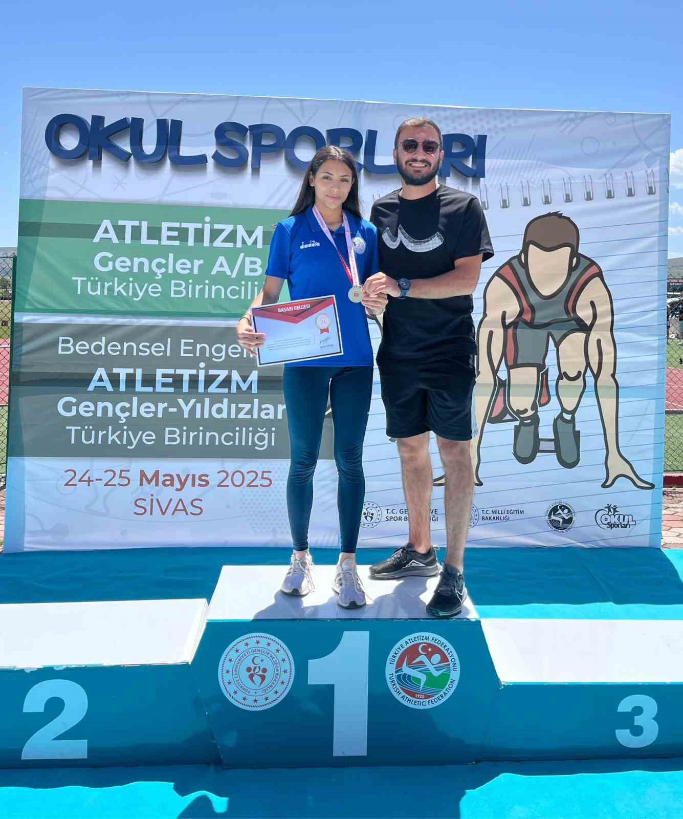 Aydınlı Sude Naz Türkiye şampiyonu oldu