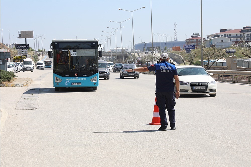 Hatay&rsquo;da toplu taşıma ara&ccedil;larında klima denetimi
