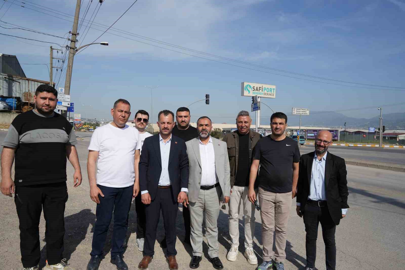 Dev limanın tır trafiği ve gürültüsü sabır taşırdı