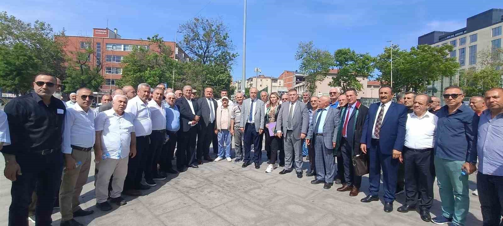 Başkan Erkan Özkan: "Bu dava, emeğiyle geçinen şoför esnafının davasıdır"

