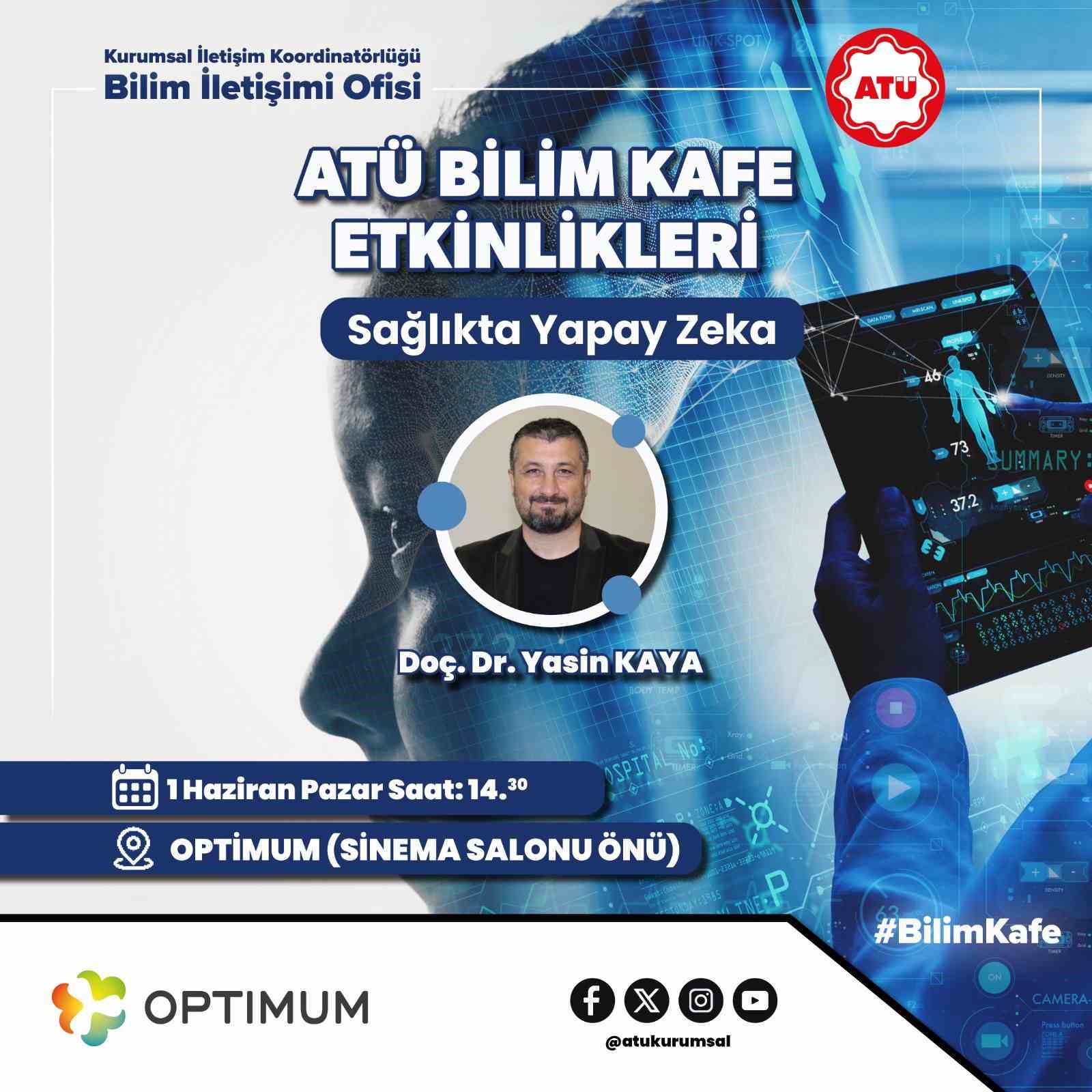 ATÜ Bilim Kafe Başlıyor: Bilim Şehrin Kalbine Taşınıyor 
