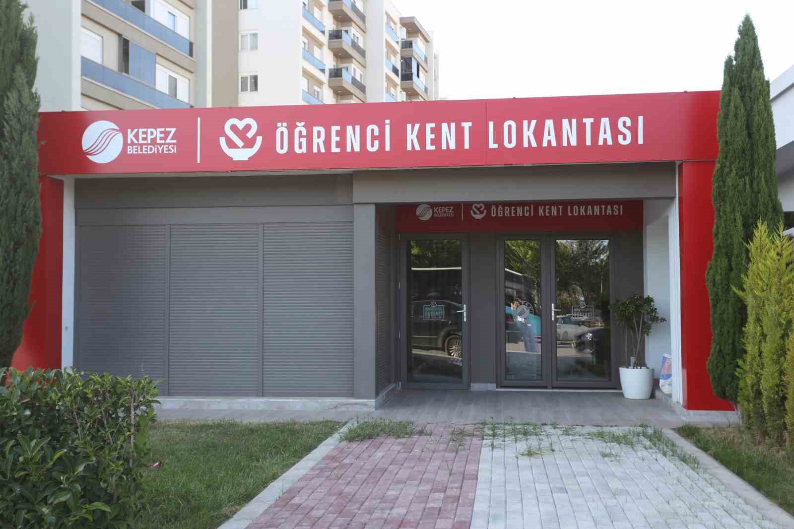 Kepez&rsquo;den &Ouml;ğrenci Kent Lokantası

