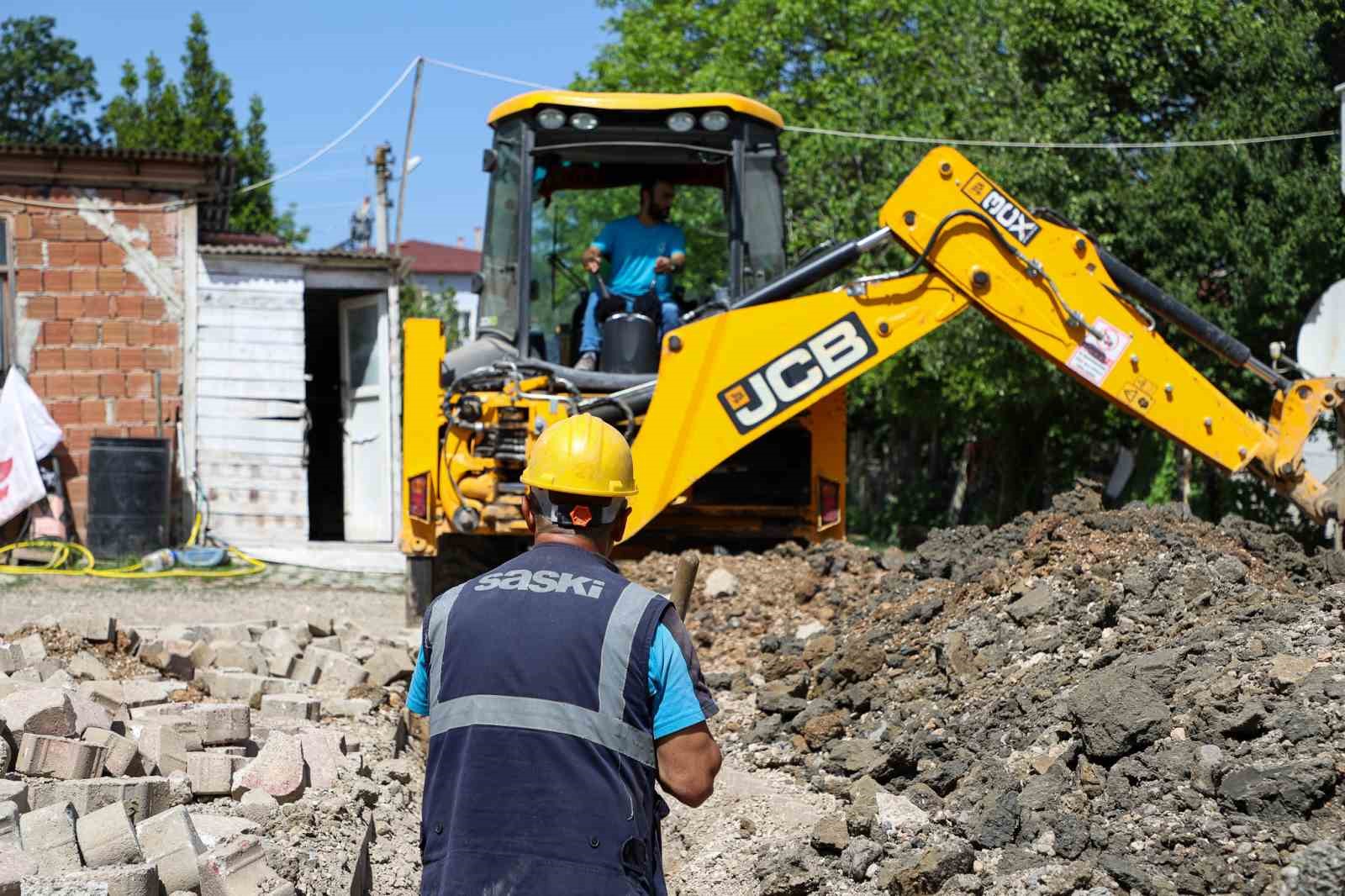 Mekece Mahallesi’nin 2 bin metrelik içme suyu hattı yenileniyor