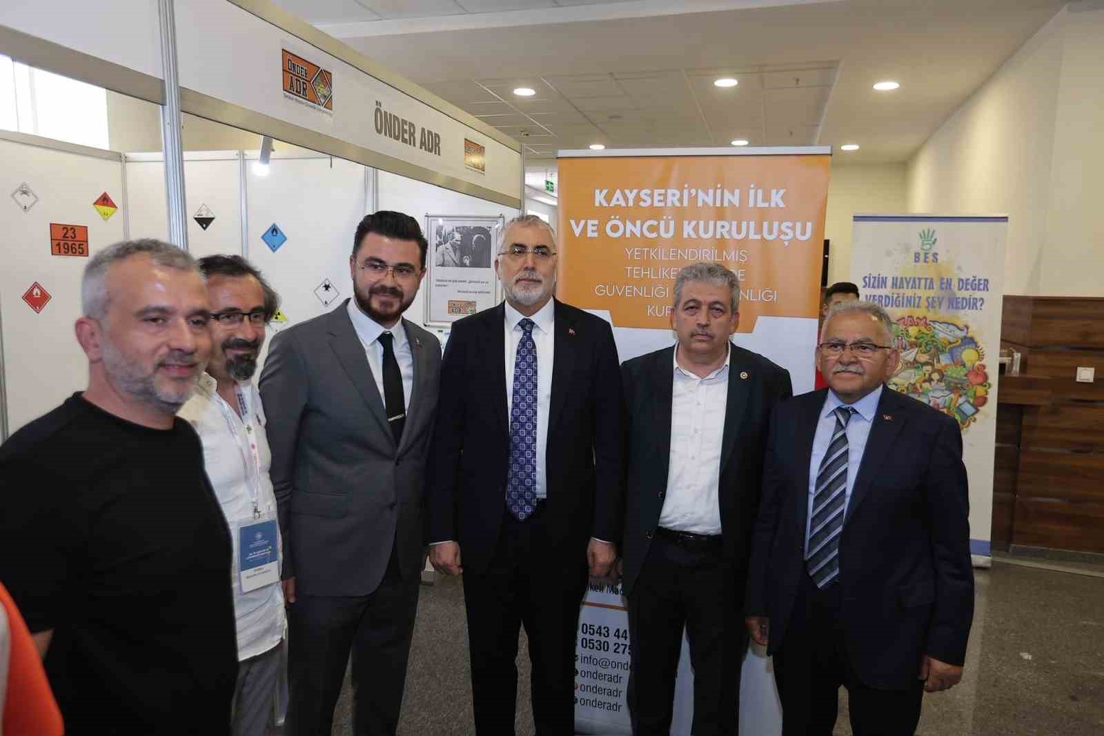 Başkan Büyükkılıç, Bakan Işıkhan ile İş Sağlığı Ve Güvenliği Fuarı Açılış Töreni’ne katıldı