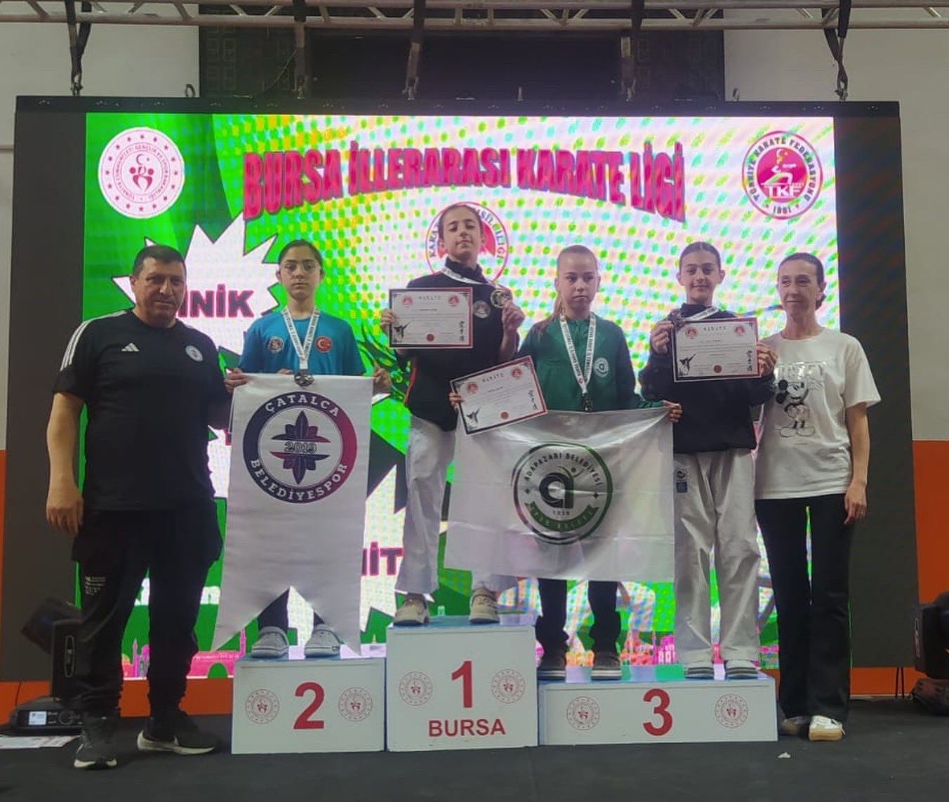 Eskişehirli sporcular &rsquo;İller Arası Karate Ligi&rsquo;nde derece elde etti
