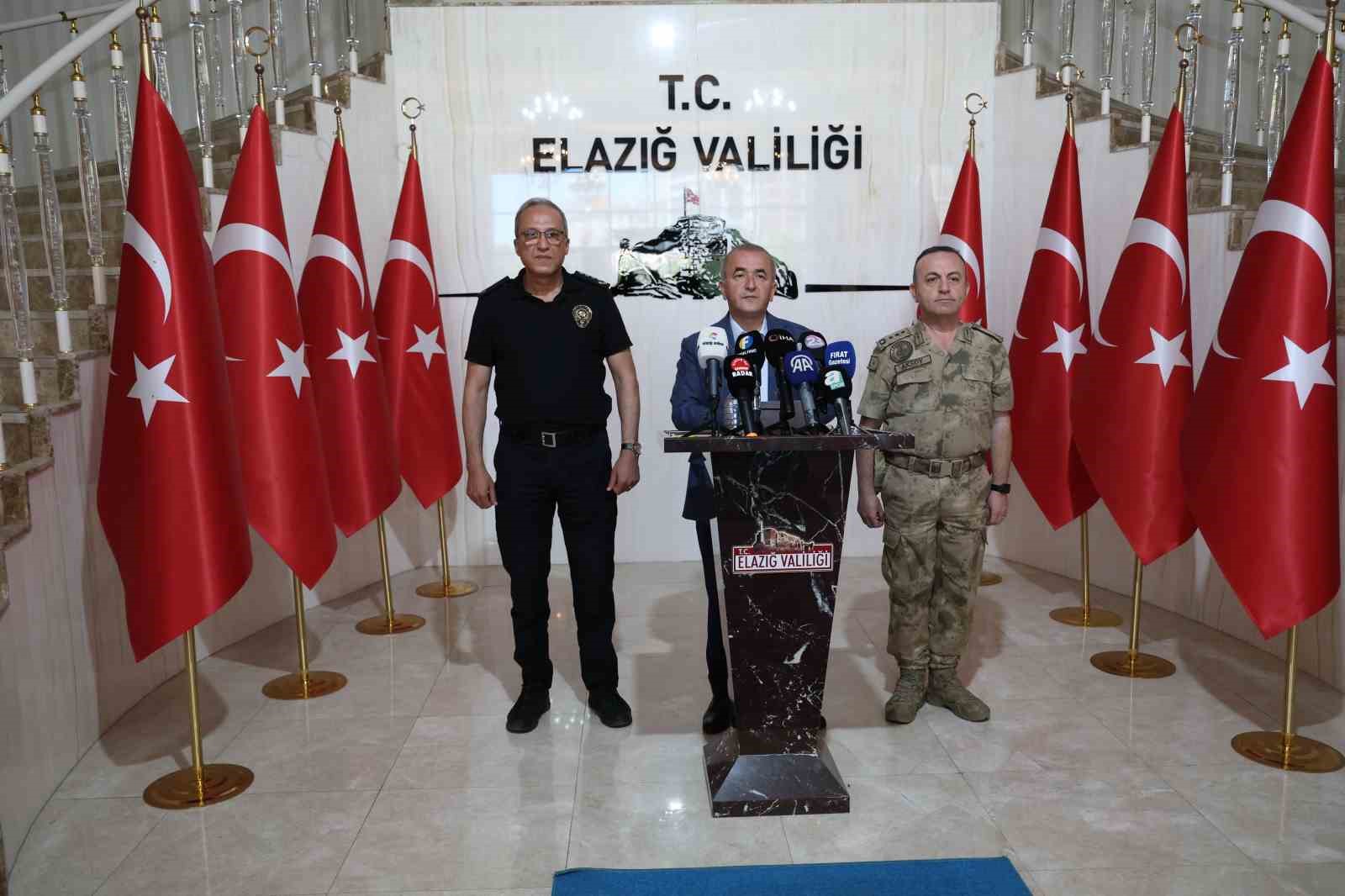 Vali Hatipoğlu: "Elazığspor-Vanspor ma&ccedil;ında 3 bin 66 personel g&ouml;rev alacak"
