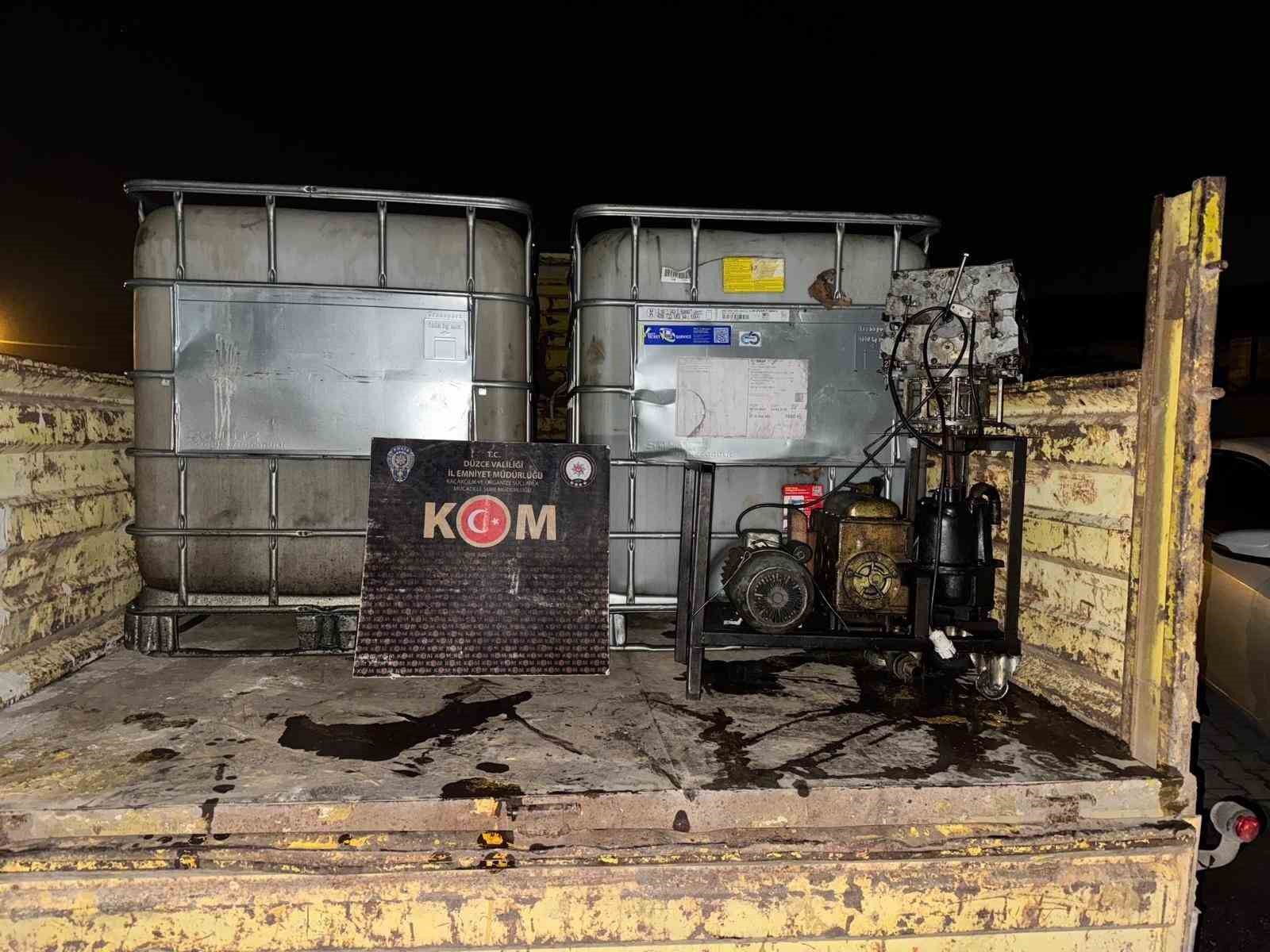 Düzce’de kaçakçılıktan 10 şahsa işlem yapıldı