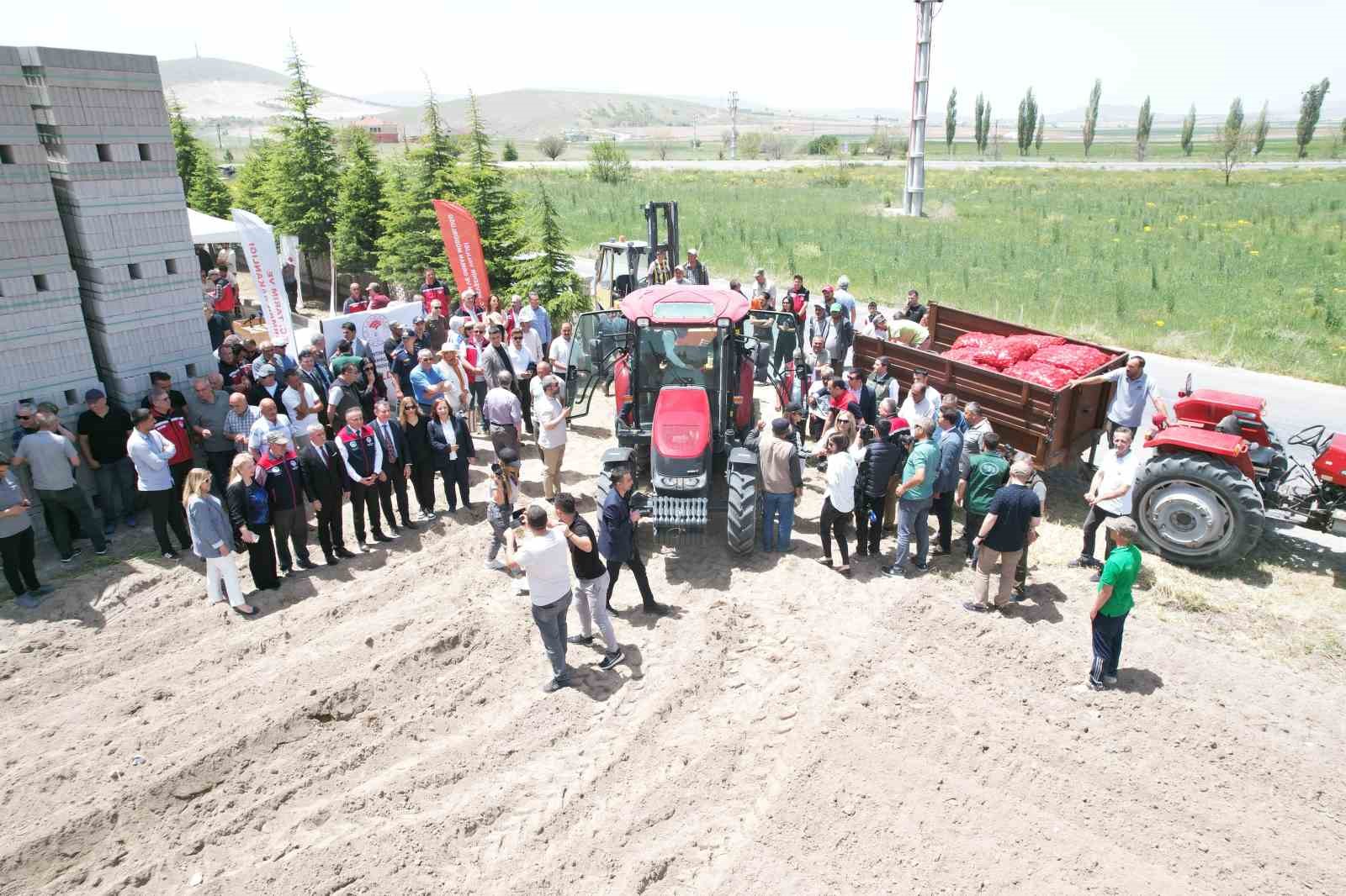 12 bin 500 dekar alan ekime açıldı
