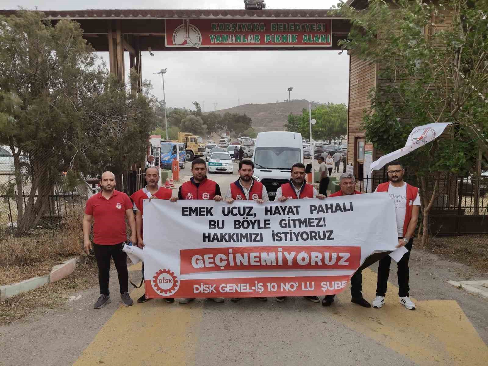 İşçilere maaş veremeyen Karşıyaka Belediyesi’nden ’Aile Pikniği’