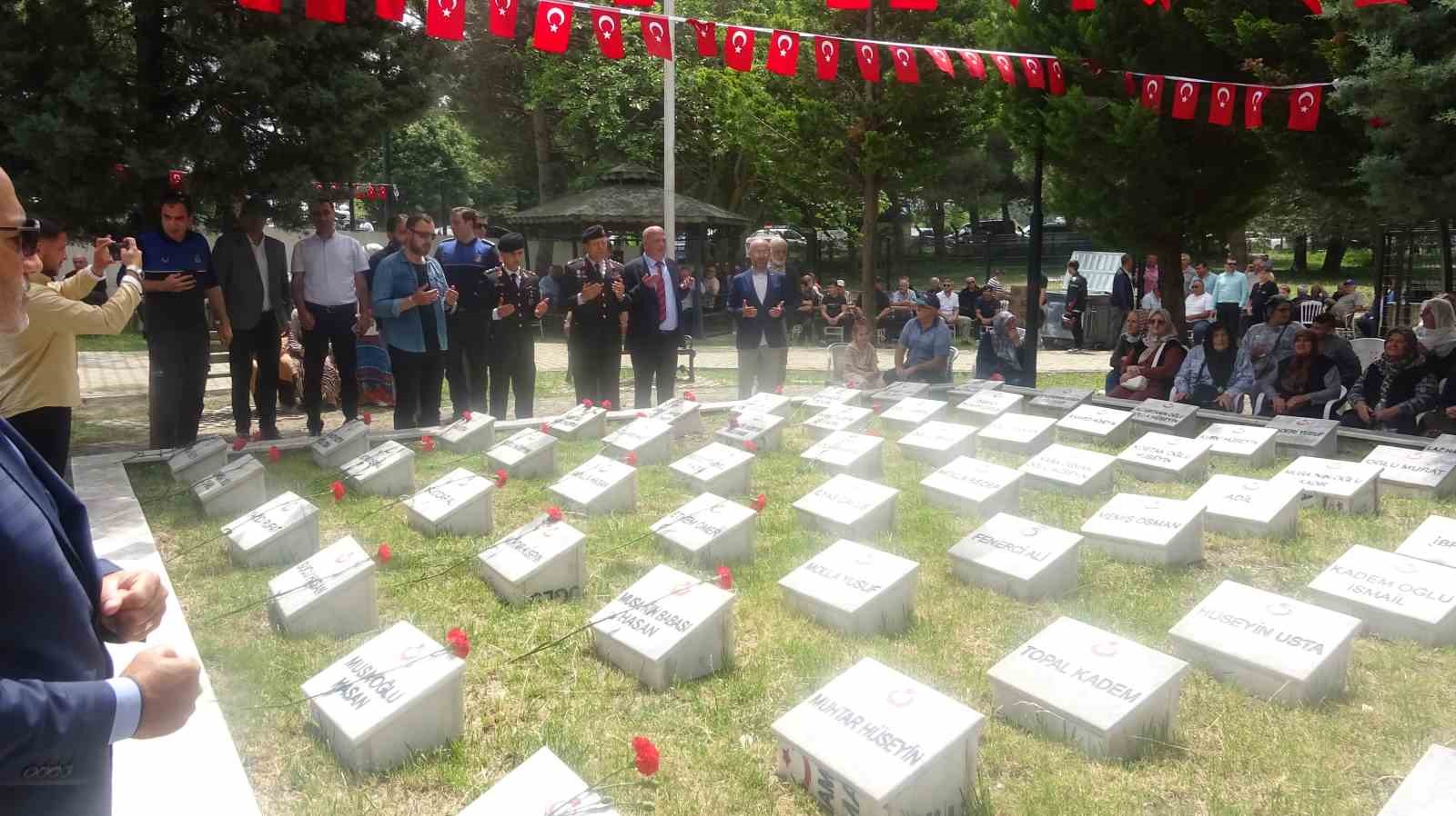 Yalova&rsquo;da Akk&ouml;y şehitleri anıldı
