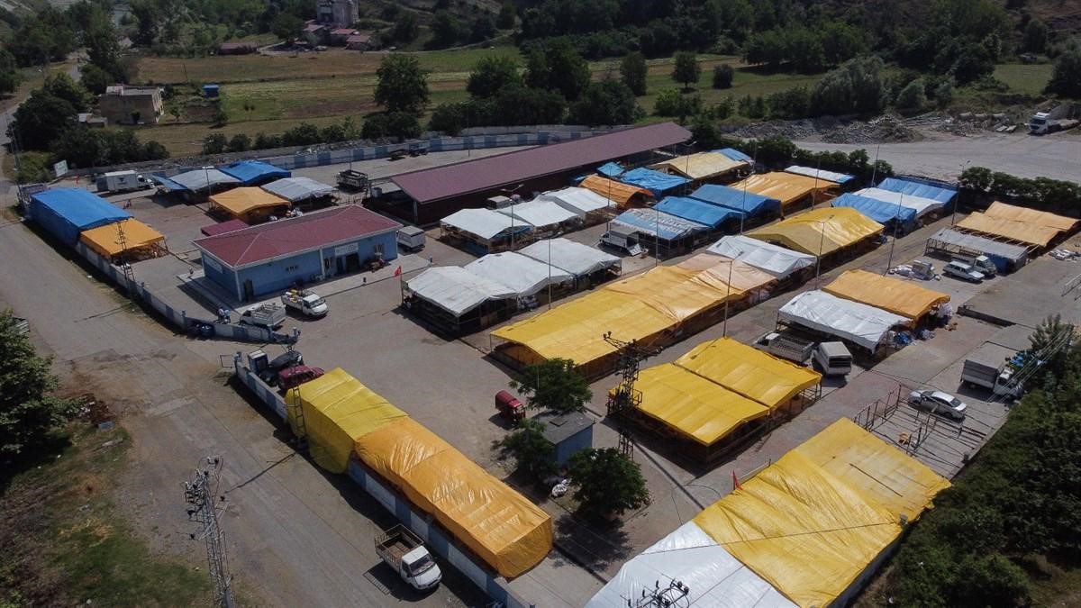 Canik’te kurbanlıklar görücüye çıktı