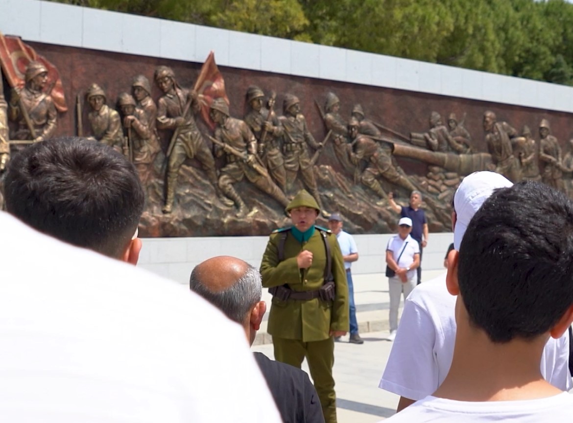 Şehitler Abidesi’nde Müzeler Haftası’na özel anlamlı gösteri