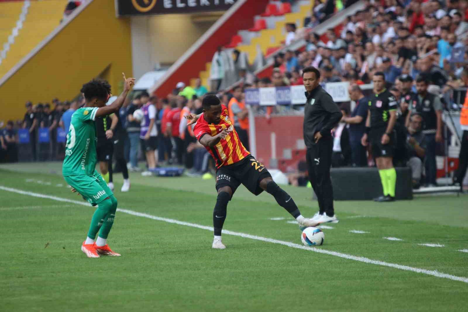 Trendyol Süper Lig: Kayserispor: 0 - Bodrum FK: 1 (Maç devam ediyor)