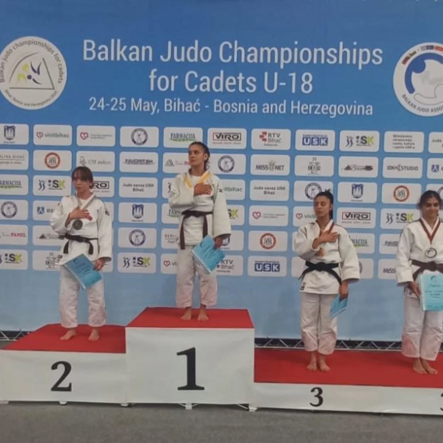 Ümitler Balkan şampiyonasında 2. oldu