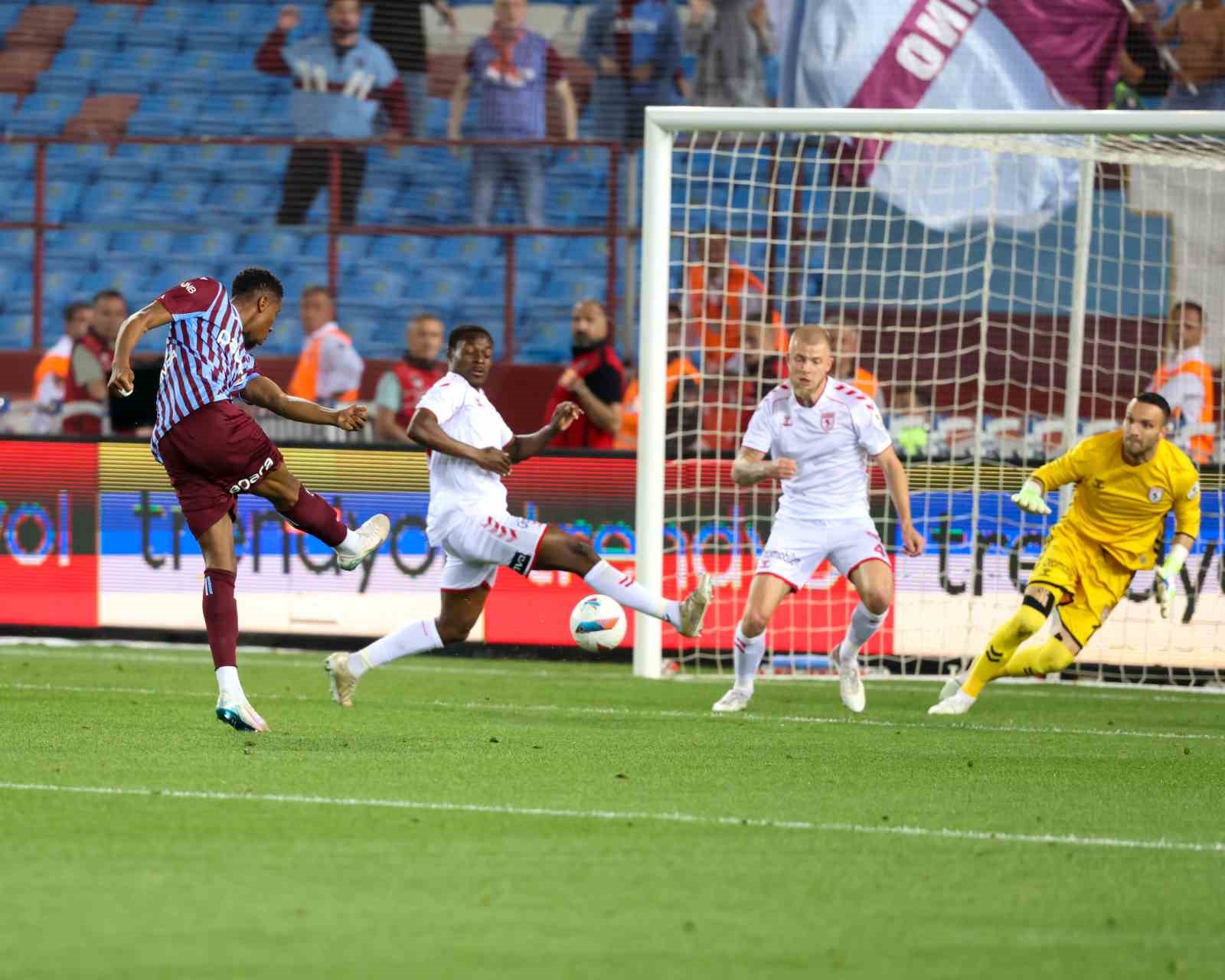 Trendyol Süper Lig: Trabzonspor: 2 - Samsunspor: 2 (Maç sonucu)
