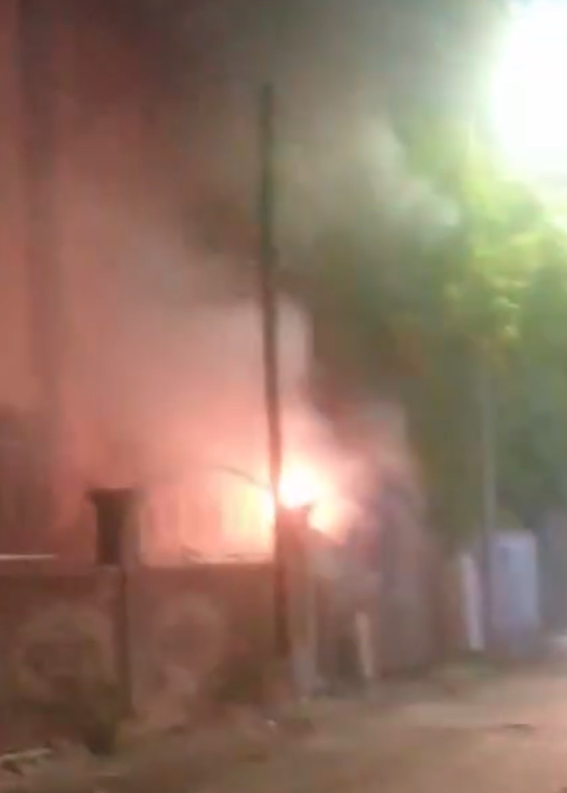 Elektrik tesisatında çıkan yangın korkuttu